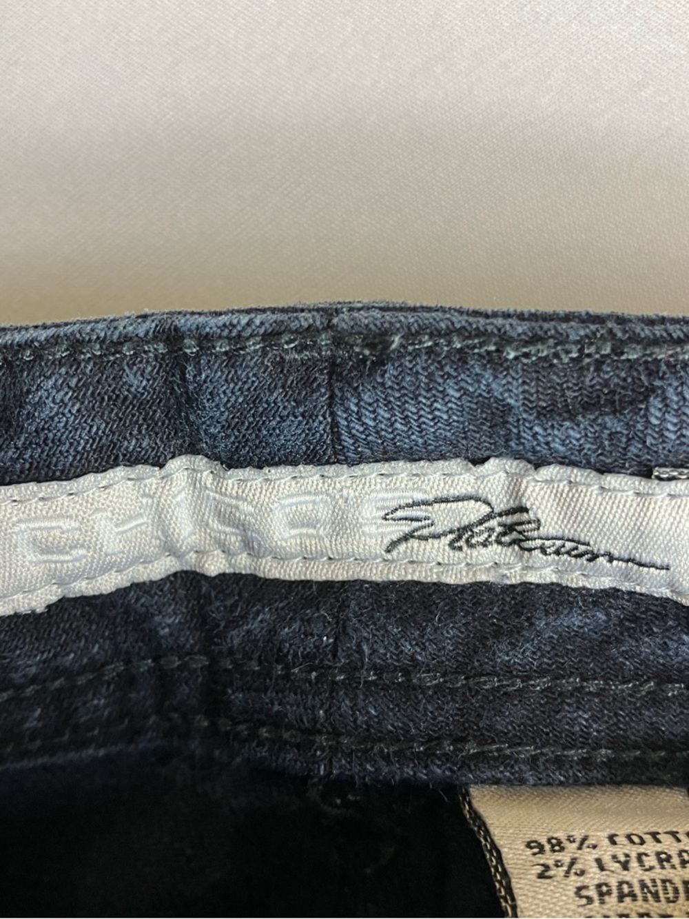 Chico's Dark Gray Cropped Cuffed Jeans - Picture 2 of 10